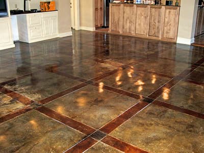 Concrete Stain Application Services | Stained Concrete Floors