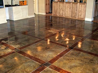 Stained Concrete Flooring